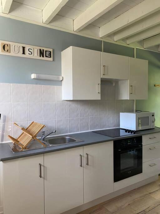 Appartement En Campagne Berville-sur-Mer Esterno foto